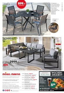 Stuhl im Möbel Martin Prospekt "Ihr neues Zuhause mit Bestpreis-Garantie!" mit 16 Seiten (Frankfurt (Main))