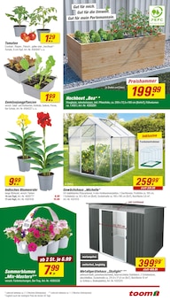 Blumen im toom Baumarkt Prospekt "Respekt, wer's selber macht." mit 26 Seiten (Bochum)