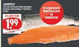 Aktuelle Lachs Angebote bei Marktkauf in Essen Aktuelles LACHSFILET Angebot bei Marktkauf in Essen ab 1,99 €