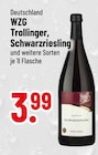 Trollinger im Trinkgut Prospekt Trollinger von WZG im aktuellen Trinkgut Prospekt für 3,99 €