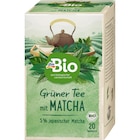 Grüner Tee mit Matcha (20 Beutel) Angebote von dmBio bei dm-drogerie markt Neustadt für 1,95 €