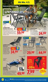 Aktueller Lidl Prospekt mit Gartenliege, "LIDL LOHNT SICH", Seite 42