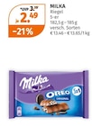Riegel 5-er im Müller Prospekt Riegel 5-er von Milka im aktuellen Müller Prospekt für 2,49 €