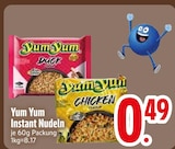 Instant Nudeln Duck im EDEKA Prospekt Instant Nudeln Duck von Yum Yum im aktuellen EDEKA Prospekt für 0,49 €