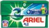 (1)Lessive capsules 4 en 1 +Active Odor Defense - ARIEL en promo chez Carrefour Colmar à 20,06 €