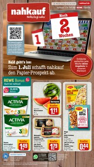 Quark im aktuellen nahkauf Prospekt (Bielefeld) Quark im nahkauf Prospekt "nichts liegt näher" mit 8 Seiten (Bielefeld)
