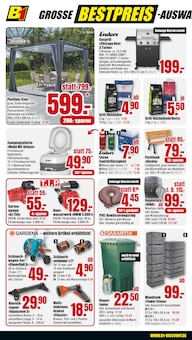 Aktueller B1 Discount Baumarkt Erfurt Prospekt "BESTPREISE DER WOCHE!" mit 8 Seiten