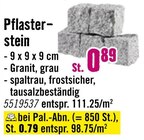 Aktuelle Pflastersteine Angebote bei Hornbach in Kiel Aktuelles Pflasterstein Angebot bei Hornbach in Kiel ab 0,79 €