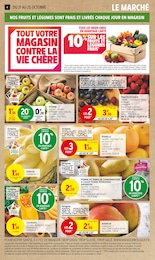 Prix et réduction Mangue dans le prospectus Intermarché Super en cours Offre Mangue dans le catalogue Intermarché Super du moment à la page 4