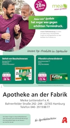 mea - meine apotheke Prospekt für Hamburg: "Unsere September-Angebote", 4 Seiten, 01.09.2025 - 30.09.2025