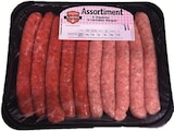 Intermarché Super Cucq - Promo Assortiment de 5 chipolatas et 5 merguez Promo Assortiment de 5 chipolatas et 5 merguez à 5,99 € dans le catalogue Intermarché Super à Cucq