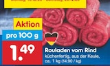Netto Marken-Discount Mainz - Rouladen vom Rind Angebot im Prospekt Rouladen vom Rind bei Netto Marken-Discount im Mainz Prospekt für 1,49 €