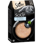 SHEBA® SOUP mit Weißfisch 4 x 40 g bei Zookauf im Kaarst Prospekt für 2,49 €