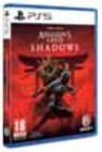 Jeu assassin's creed shadows - UBISOFT en promo chez Intermarché Chalon-sur-Saône à 59,99 €