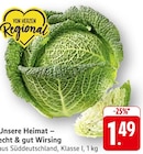 Recht & gut Wirsing bei E center im Markdorf Prospekt für 1,49 €