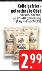 gefrier-getrocknete Obst im Angebot bei EDEKA in Mönchengladbach gefrier-getrocknete Obst Angebote von KoRo bei EDEKA Mönchengladbach für 2,99 €