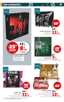 Promotion Cosmétiques dans le prospectus Super U, valable du 12/11/2025 au 24/12/2025 Promo Cosmétiques dans le catalogue Super U du moment à la page 14