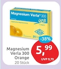 Magnesium Verla 300 von Verla für 5,99 € bei budni im Angebot Magnesium Verla 300 von Verla im aktuellen budni Prospekt