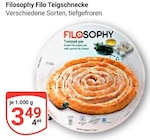 Filo Teigschnecke bei GLOBUS im Weiterstadt Prospekt für 3,49 €