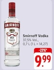 Vodka Angebote von Smirnoff bei E center Ulm für 9,99 €