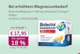 mea - meine apotheke - Magnesium 400 mg Ultra Direct Orange Pellets Angebot im Prospekt Magnesium 400 mg Ultra Direct Orange Pellets bei mea - meine apotheke im Prospekt "" für 17,95 €
