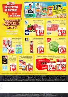 Cola im aktuellen EDEKA Prospekt (Lüneburg) Cola im EDEKA Prospekt "Top Angebote" mit 29 Seiten (Lüneburg)