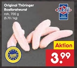 Original Thüringer Rostbratwurst Angebote von Wolf bei Netto Marken-Discount Greifswald für 3,99 €