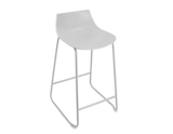 Promo Tabouret de bar KUMO blanc assise polypropylène structure acier 48x51x84 cm à 29,90 € dans le catalogue Brico Dépôt à Soual