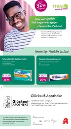 Apotheken Prospekt von mea - meine apotheke in Sibbesse Aktueller mea - meine apotheke Apotheken Prospekt für Sibbesse: Unsere Juni-Angebote mit 4} Seiten, 01.06.2026 - 30.06.2026