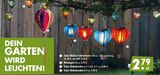Solar-Ballon-Lichterkette für 2,79 € bei Mäc-Geiz im Angebot Solar-Ballon-Lichterkette im aktuellen Mäc-Geiz Prospekt
