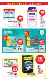 Promos Couches dans le catalogue "-60% DE REMISE IMMÉDIATE SUR LE 2ÈME PACK" de Hyper U Couches en promo dans le catalogue Hyper U à la page 29