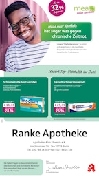 mea - meine apotheke Prospekt für Berlin: "Unsere Juni-Angebote", 4 Seiten, 01.06.2026 - 30.06.2026