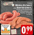 Aktuelles Whiskey-Bratwurst Angebot bei EDEKA in Osnabrück ab 0,99 €
