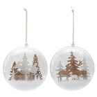 Suspension neige et bois dans le catalogue Maxi Bazar