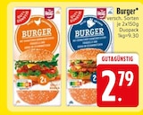 Burger mit Hähnchen von Gut & Günstig im aktuellen EDEKA Prospekt für 2,79 €