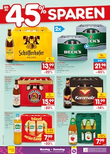 Bier im Netto Marken-Discount Prospekt "Aktuelle Angebote" mit 73 Seiten (Frankfurt (Main))
