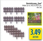 Beeteinfassung 'Zaun' Angebote bei diska Amberg für 3,49 €