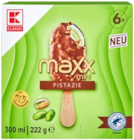 Maxx-Stieleis Mini Pistazie von K-CLASSIC im aktuellen Kaufland Prospekt für 2,22 €
