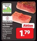 Hof-Bauernschinken geräuchert im Angebot bei Markant Nordwest in Lippstadt Hof-Bauernschinken geräuchert Angebote von HofWerte bei Markant Nordwest Lippstadt für 1,79 €
