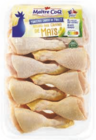 Pilons de poulet jaune nourri au maïs - MAÎTRE COQ à 5,70 € dans le catalogue Carrefour