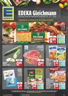 EDEKA Prospekt Wir lieben Lebensmittel! mit  Seiten in Oberland (Rennsteig) und Umgebung