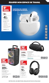 Promos Casque dans le catalogue "FAITES ENTRER LA NOUVEAUTÉ À LA MAISON !" de Carrefour à la page 21 Promos Casque dans le catalogue "FAITES ENTRER LA NOUVEAUTÉ À LA MAISON !" de Carrefour à la page 21