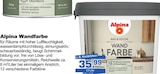 Wandfarbe Angebote von Alpina bei Bauzentrum Borgers Wesel für 35,99 €