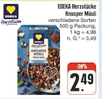 nah und gut Burgpreppach - Knusper Müsli Angebot im Prospekt Knusper Müsli bei nah und gut im Burgpreppach Prospekt für 2,49 €