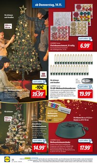 Künstlicher Weihnachtsbaum im Lidl Prospekt "LIDL LOHNT SICH" mit 61 Seiten (Trier)