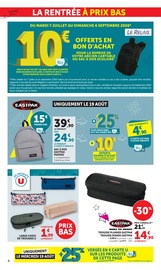 Promos Sac À Dos dans le catalogue "SUPER U" de Super U Sac À Dos en promo dans le catalogue Super U à la page 4