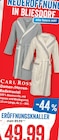 Damen-/Herren-Bademantel Angebote von Carl Ross bei Kaufhaus Stolz Kiel für 49,99 €