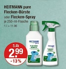 pure Flecken-Bürste oder Flecken-Spray von HEITMANN im aktuellen V-Markt Prospekt für 2,99 €