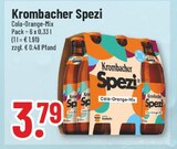 Aktuelle Krombacher Angebote bei Trinkgut in Celle Aktuelles Spezi Angebot bei Trinkgut in Celle ab 3,79 €