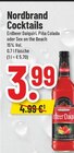 Erdbeer Daiquiri, Piña Colada oder Sex on the Beach im Angebot bei Trinkgut in Osnabrück Erdbeer Daiquiri, Piña Colada oder Sex on the Beach Angebote von Nordbrand bei Trinkgut Osnabrück für 3,99 €